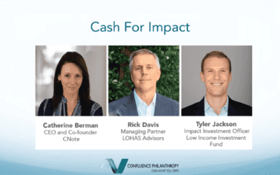 Rick Davis Featured in Confluence Philanthropy Webinar